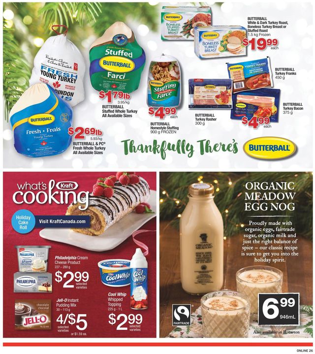 Fortinos Flyer from 12/19/2019