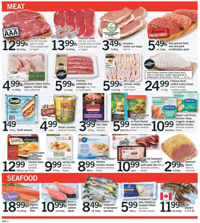 Fortinos Flyer from 02/27/2020