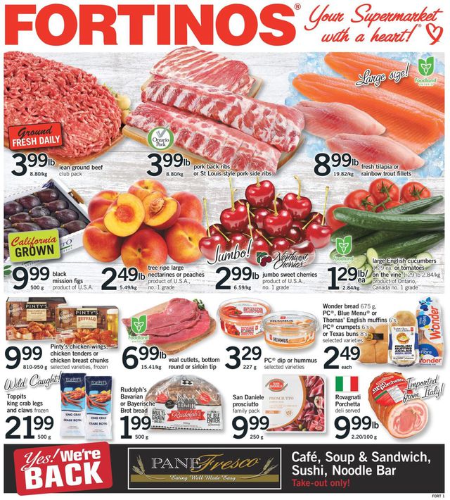 Fortinos Flyer from 06/11/2020