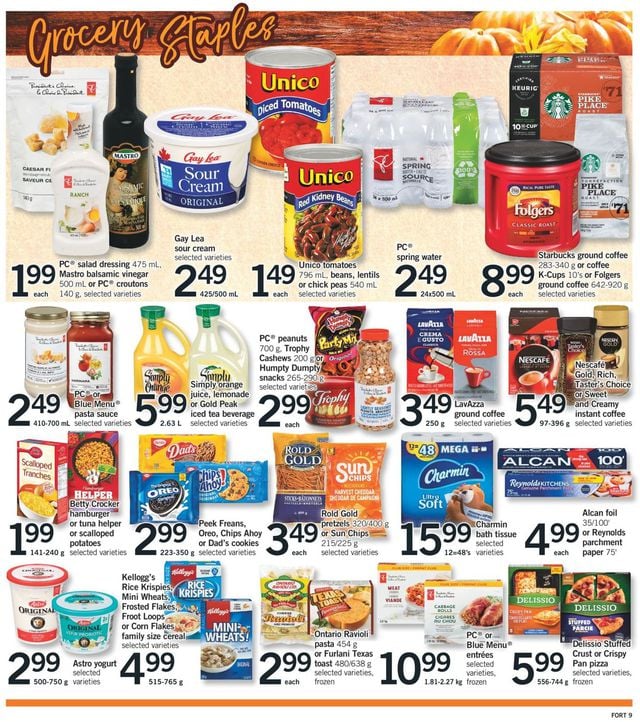 Fortinos Flyer from 10/01/2020