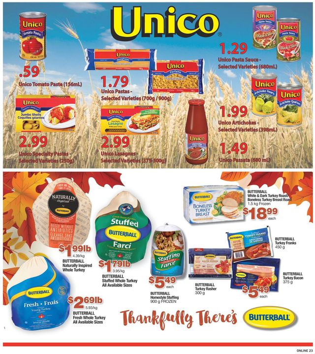 Fortinos Flyer from 10/08/2020