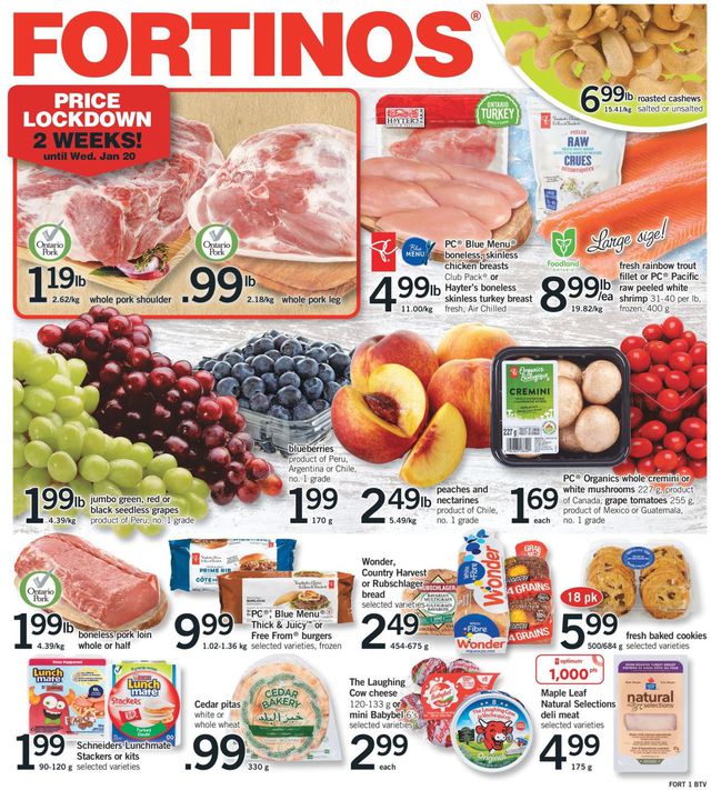 Fortinos Flyer from 01/07/2021