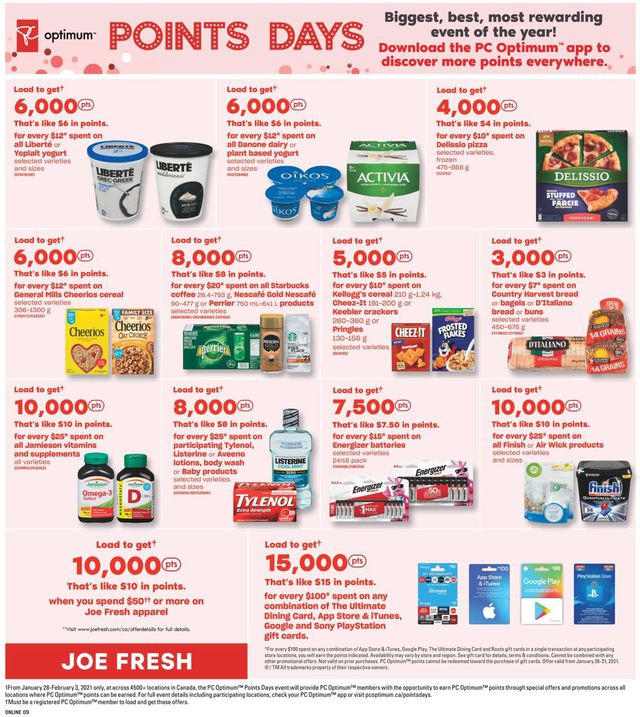 Fortinos Flyer from 01/28/2021