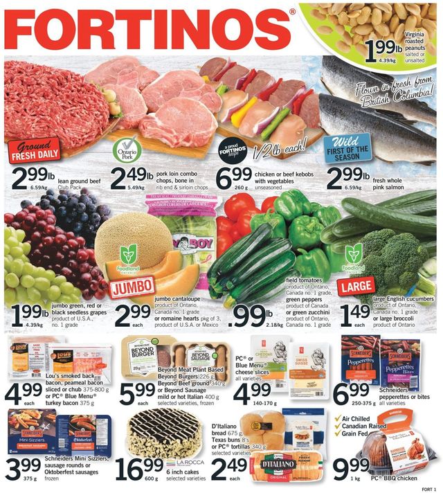 Fortinos Flyer from 08/05/2021