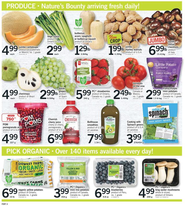 Fortinos Flyer from 11/18/2021