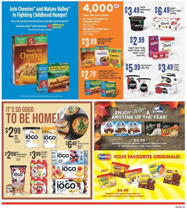 Fortinos Flyer from 11/18/2021