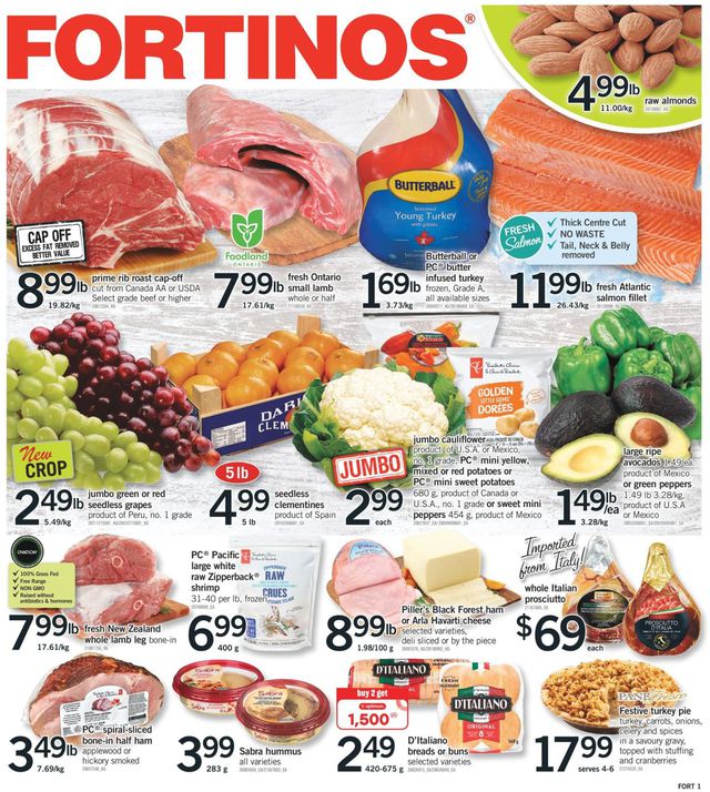 Fortinos Flyer from 12/09/2021