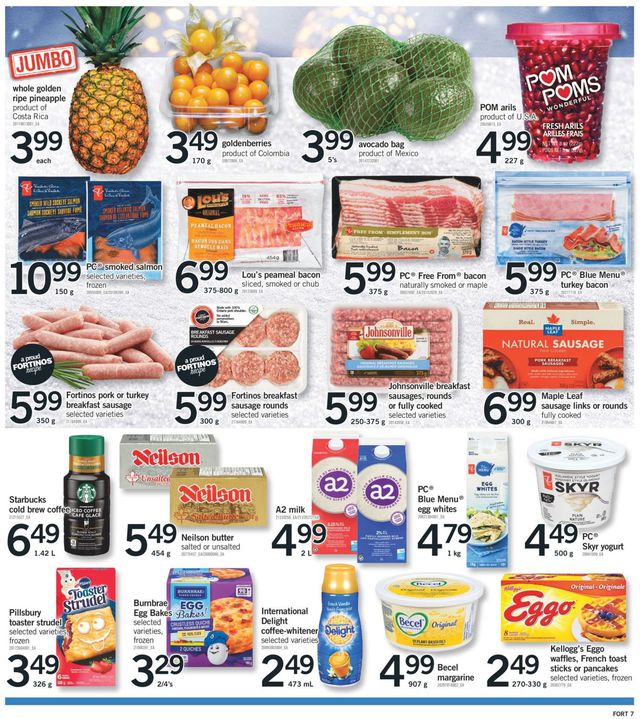 Fortinos Flyer from 12/30/2021
