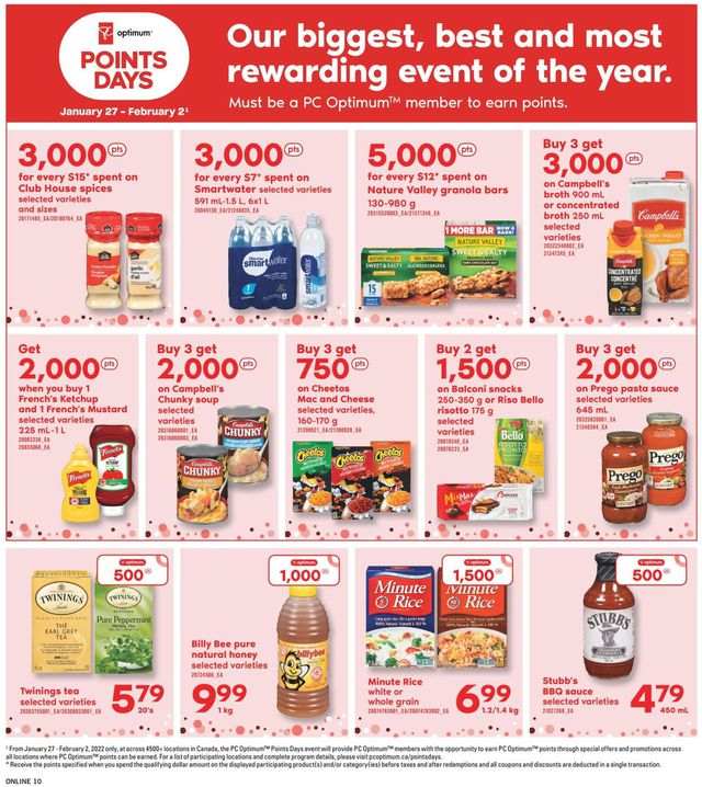 Fortinos Flyer from 01/27/2022