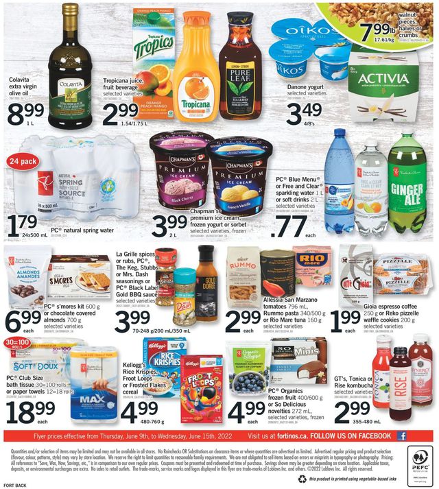 Fortinos Flyer from 05/26/2022