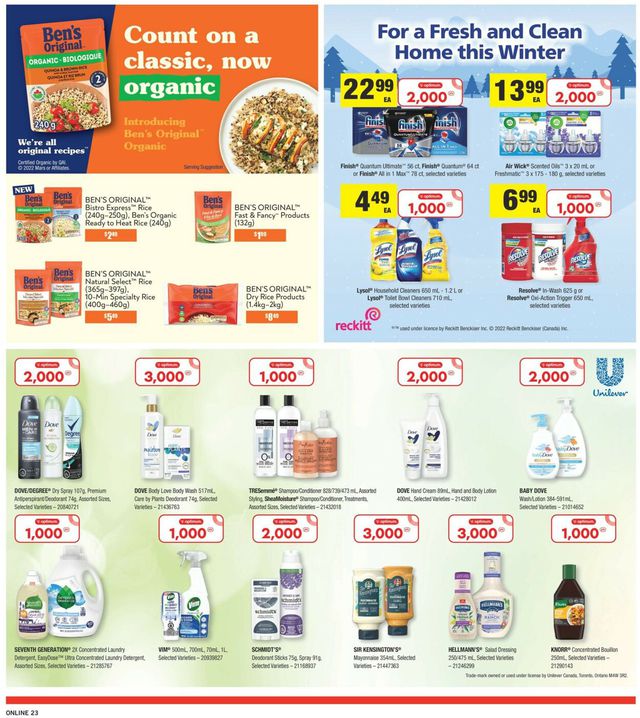 Fortinos Flyer from 11/10/2022