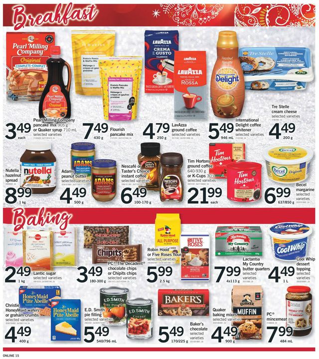 Fortinos Flyer from 12/15/2022