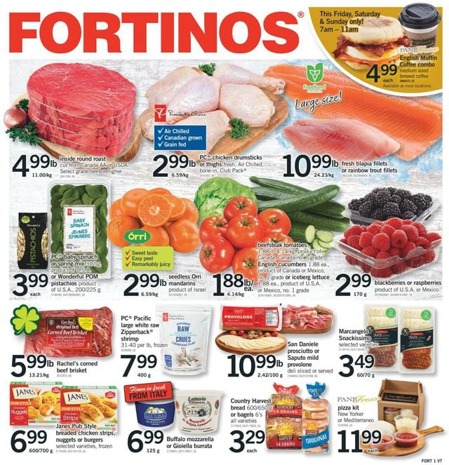 Fortinos Flyer from 03/09/2023