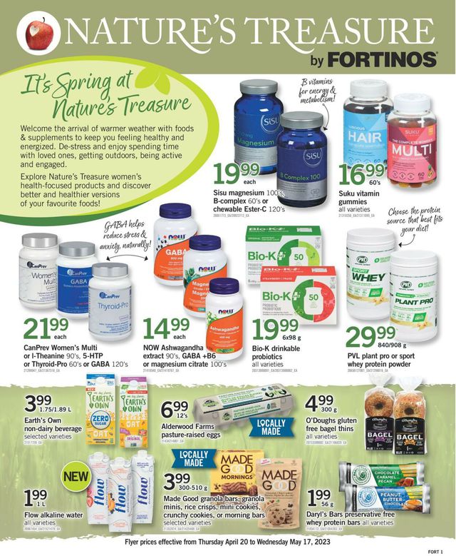 Fortinos Flyer from 04/20/2023
