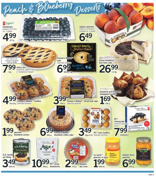 Fortinos Flyer from 08/08/2019