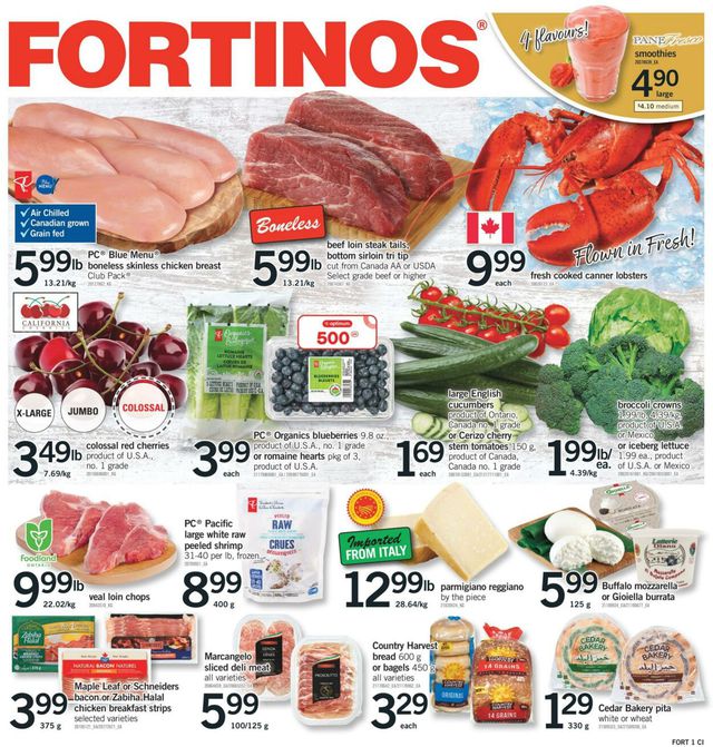 Fortinos Flyer from 06/01/2023