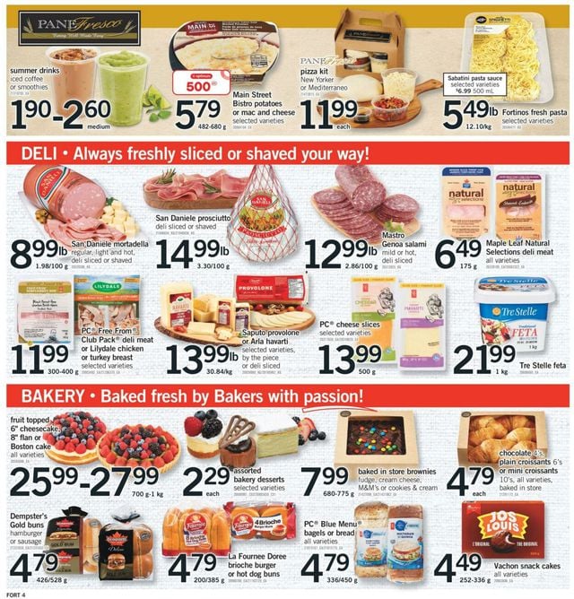 Fortinos Flyer from 07/27/2023
