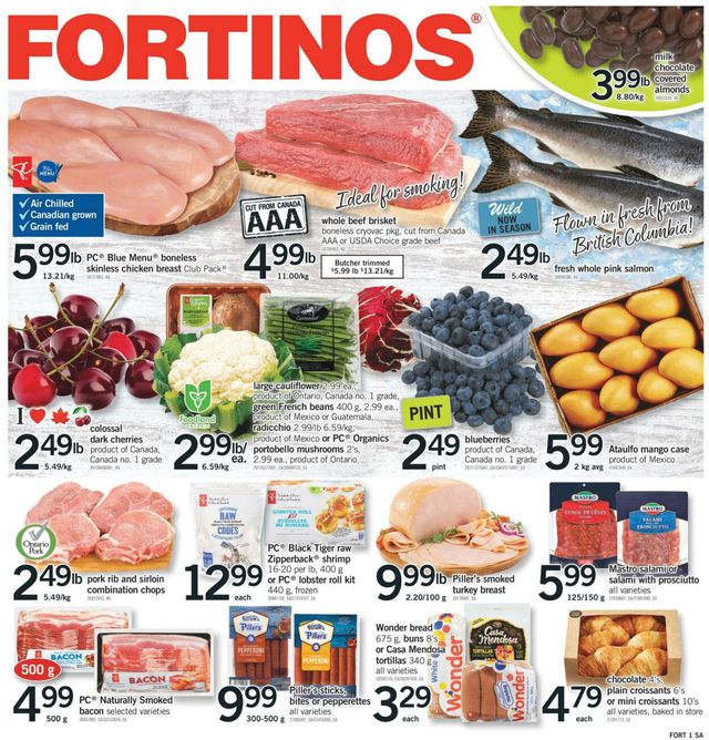 Fortinos Flyer from 08/10/2023