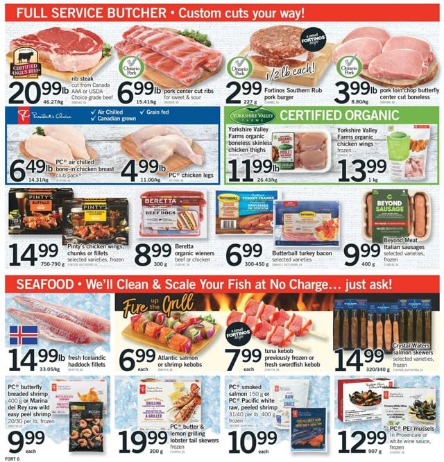 Fortinos Flyer from 08/17/2023