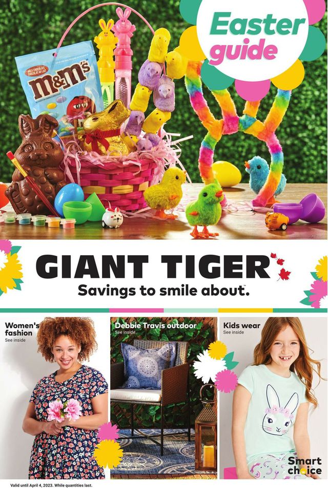 Giant Tiger Flyer from 03/15/2023