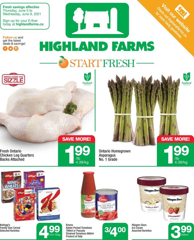 Highland Farms Flyer from 06/03/2021