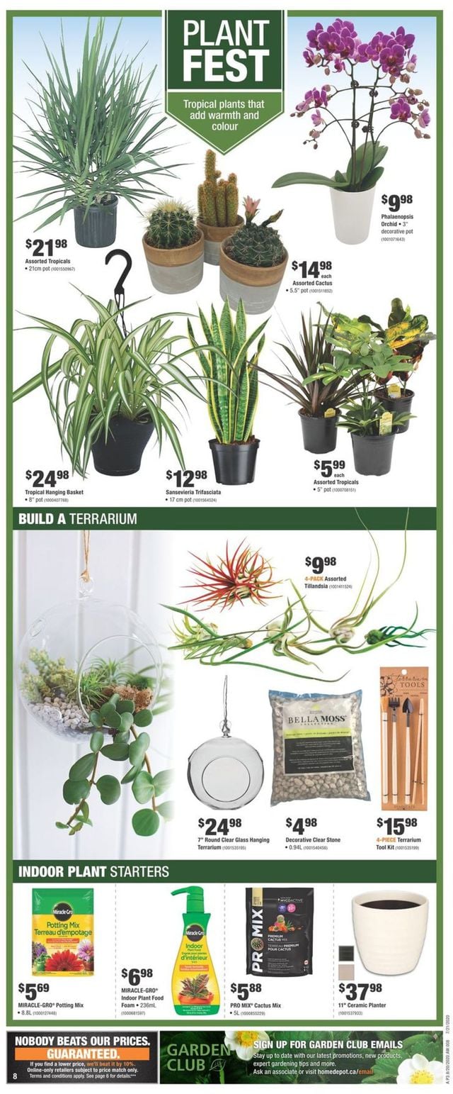 Home Depot Flyer from 08/20/2020
