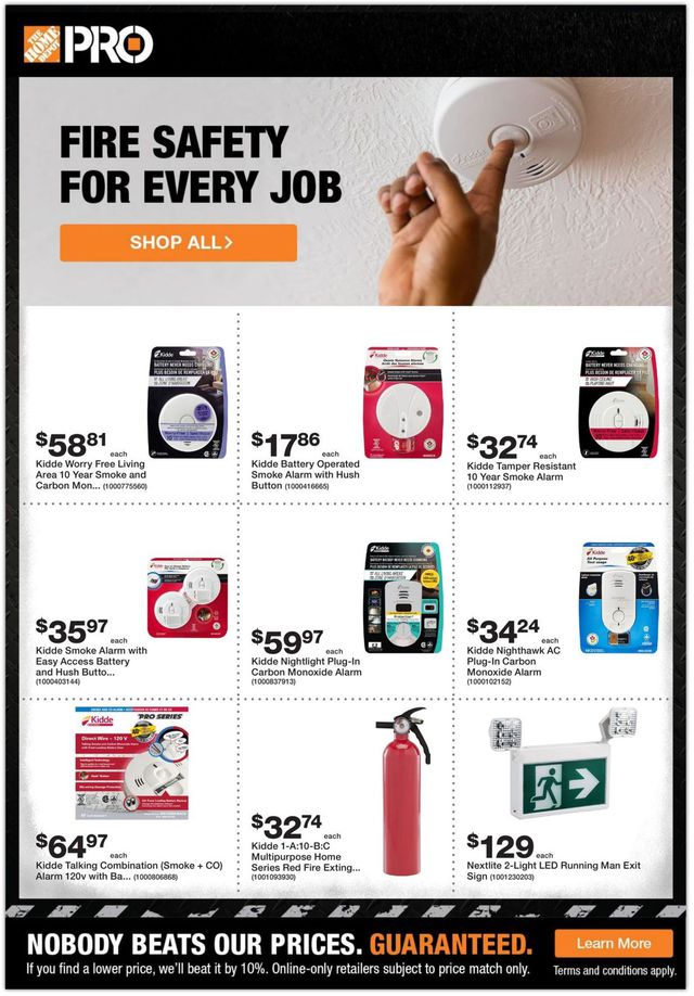 Home Depot Flyer from 09/01/2020
