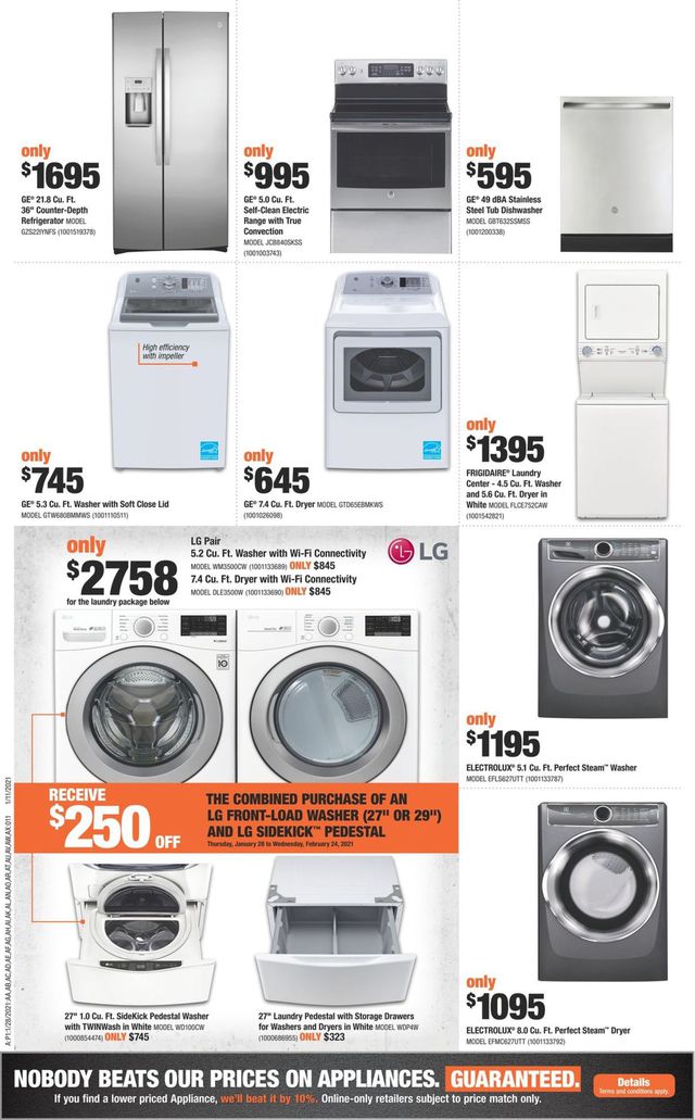 Home Depot Flyer from 01/28/2021