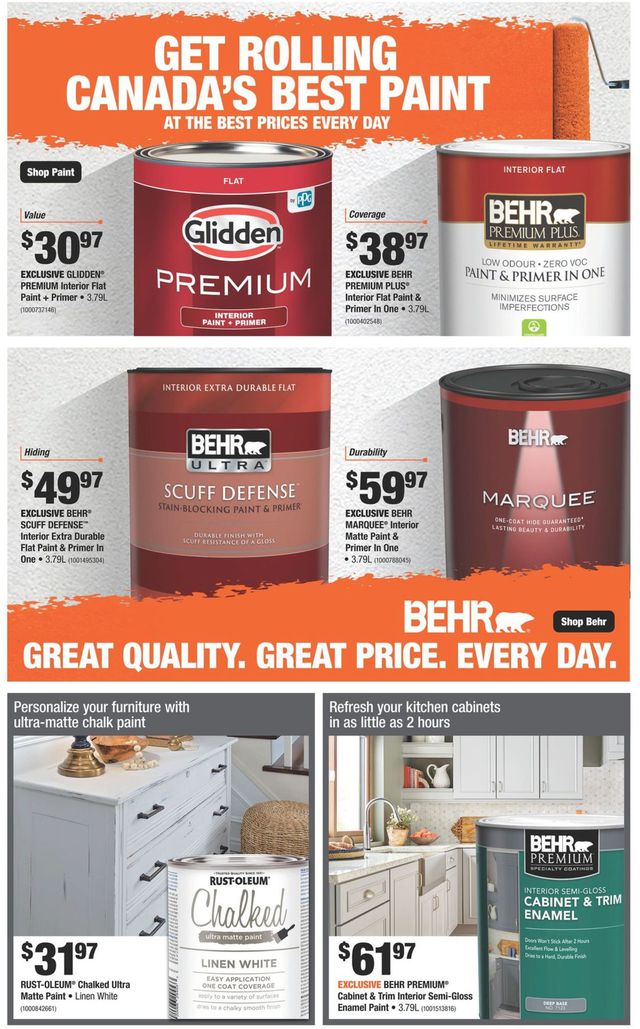 Home Depot Flyer from 03/11/2021