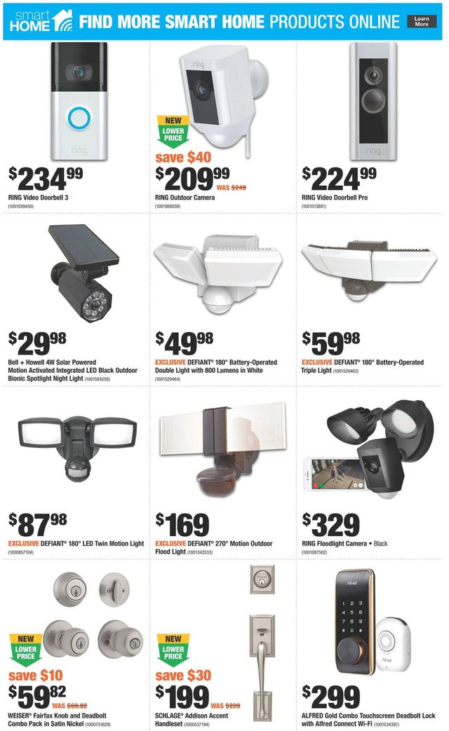 Home Depot Flyer from 04/08/2021