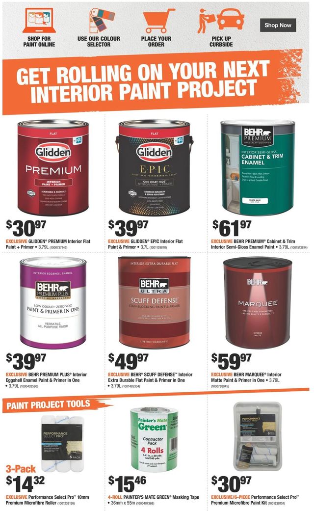Home Depot Flyer from 07/01/2021