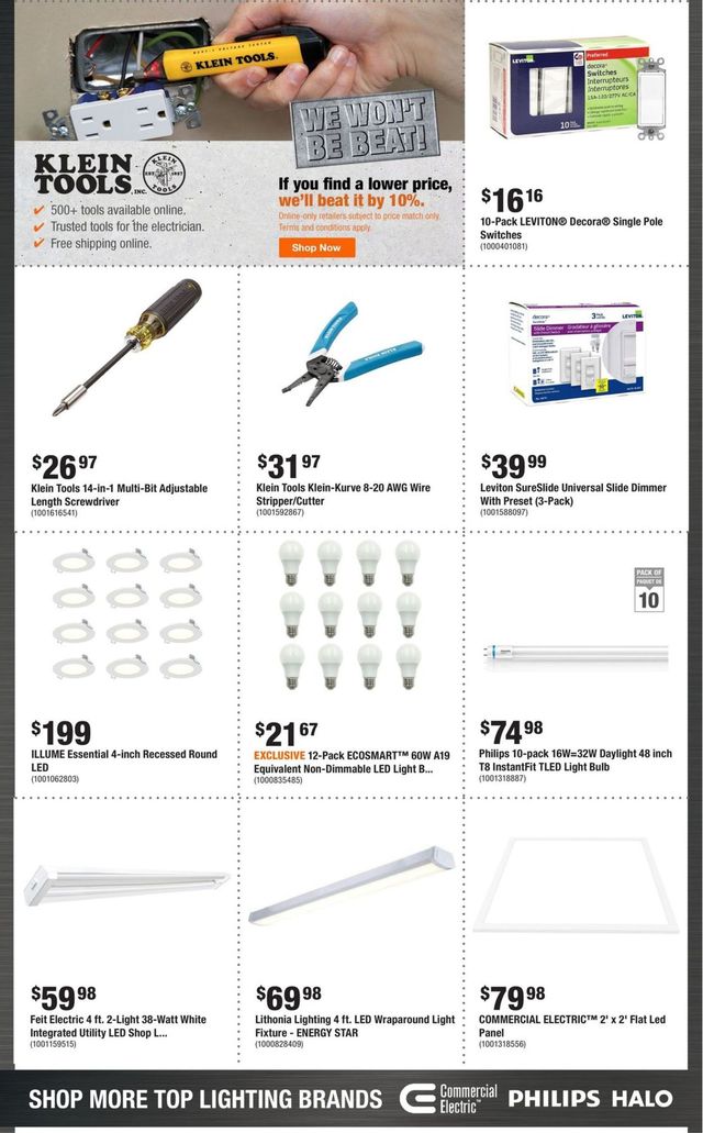 Home Depot Flyer from 08/19/2021
