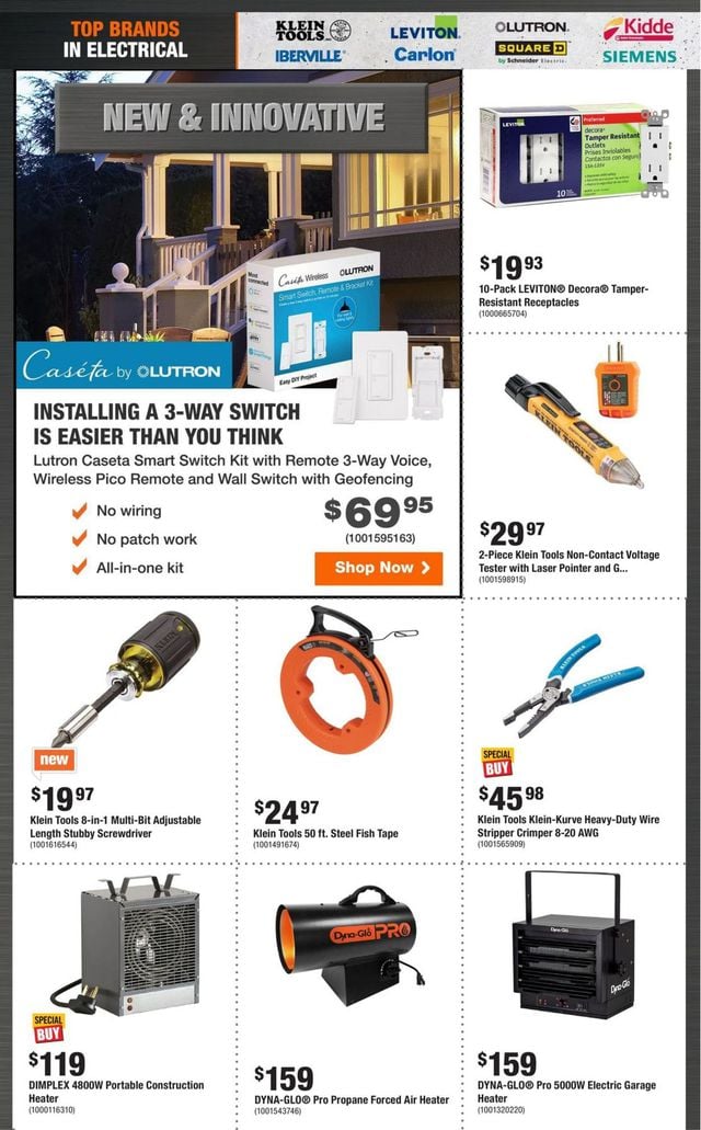Home Depot Flyer from 10/21/2021