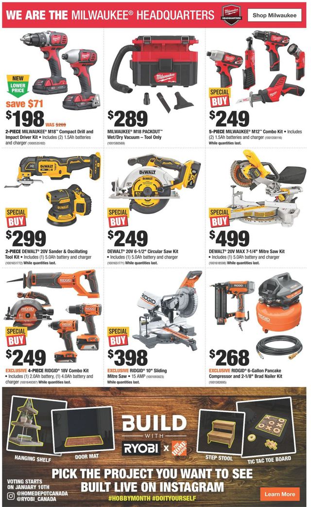 Home Depot Flyer from 01/13/2022