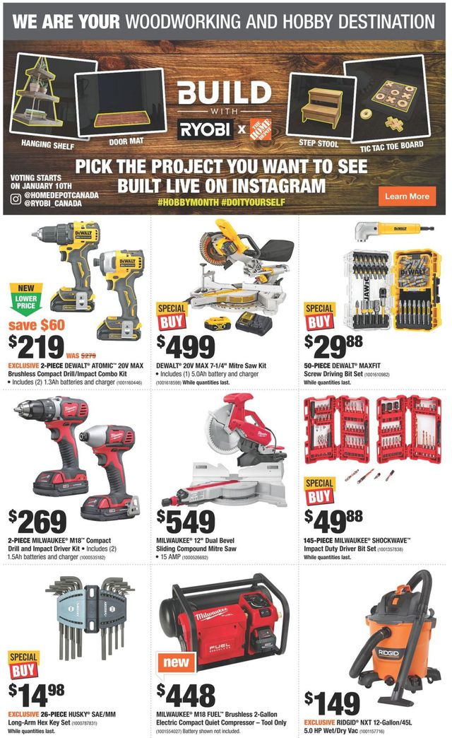 Home Depot Flyer from 01/27/2022
