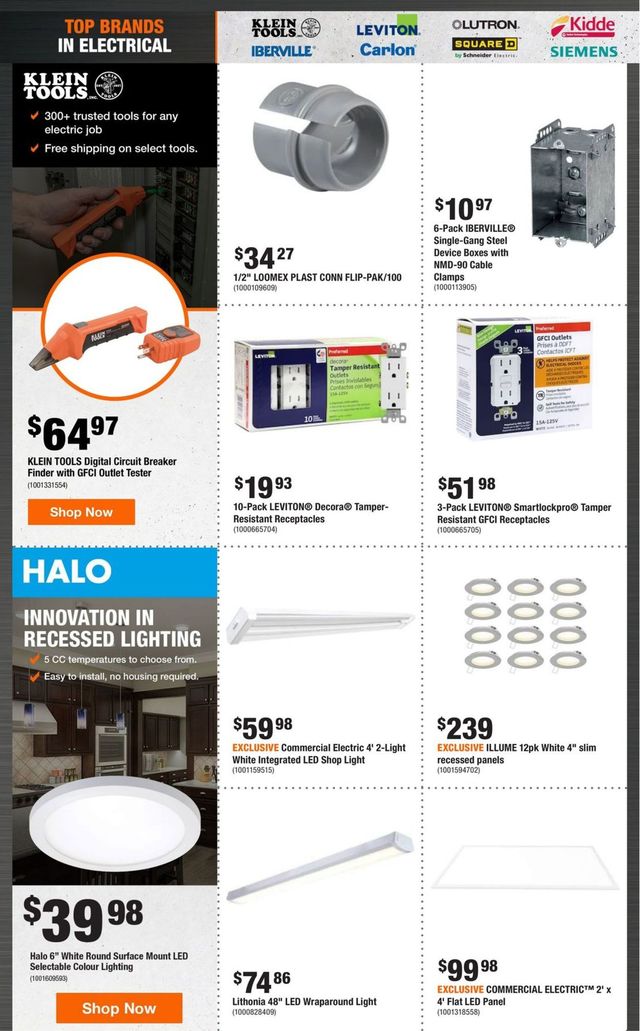 Home Depot Flyer from 03/17/2022