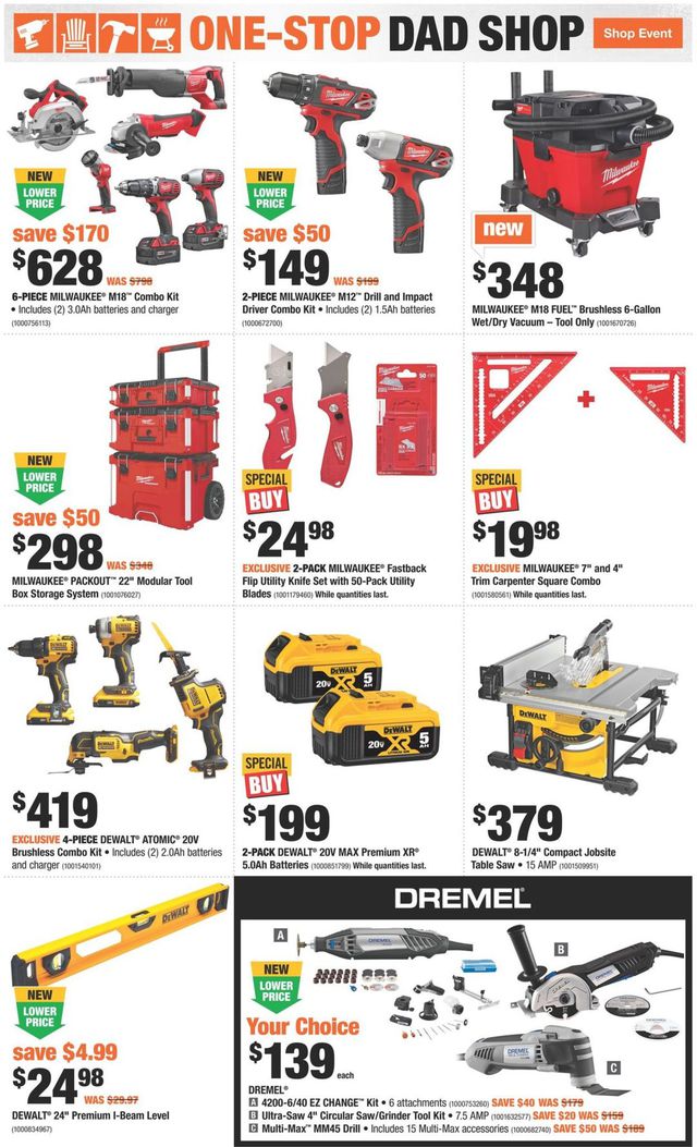 Home Depot Flyer from 06/09/2022