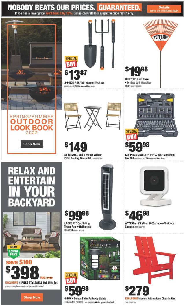 Home Depot Flyer from 06/23/2022