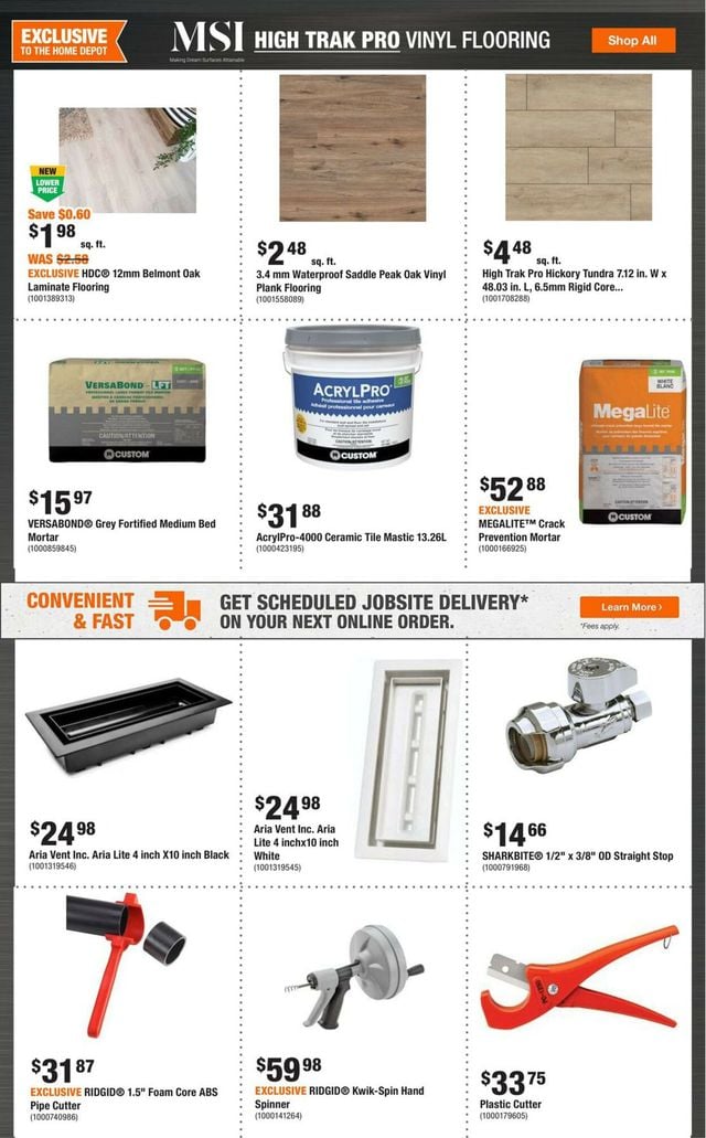 Home Depot Flyer from 09/15/2022