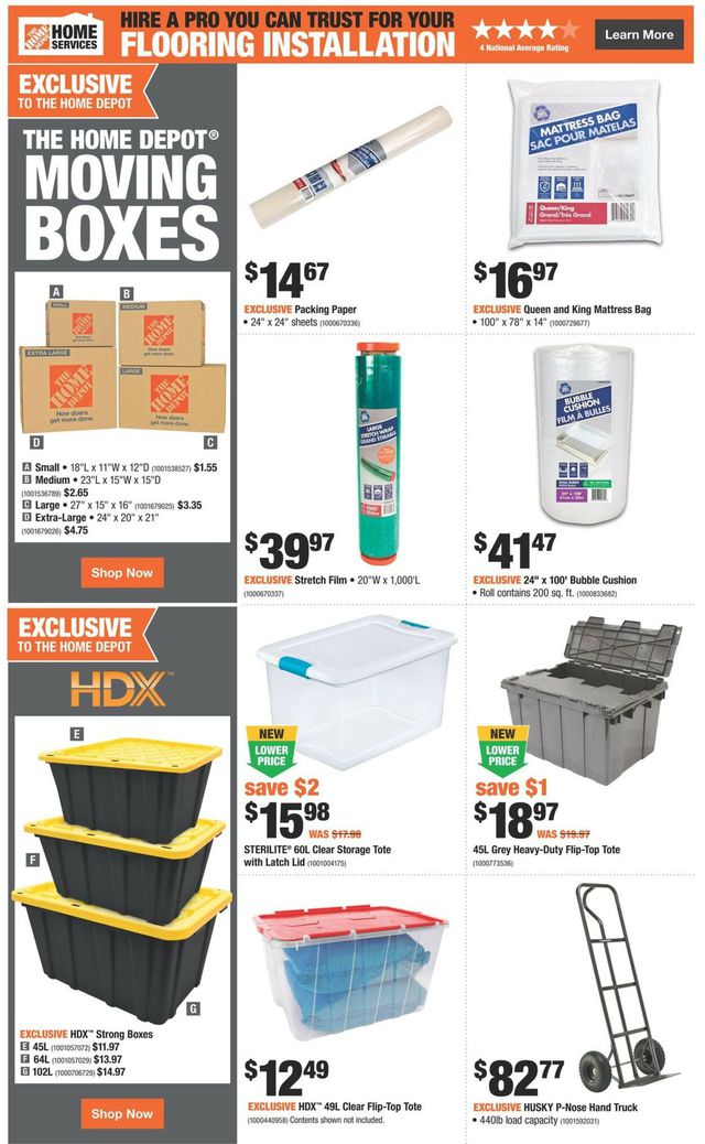 Home Depot Flyer from 02/16/2023