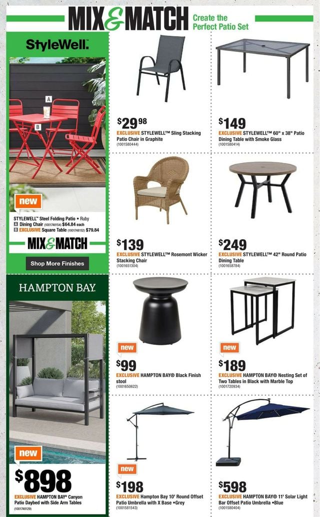 Home Depot Flyer from 03/30/2023