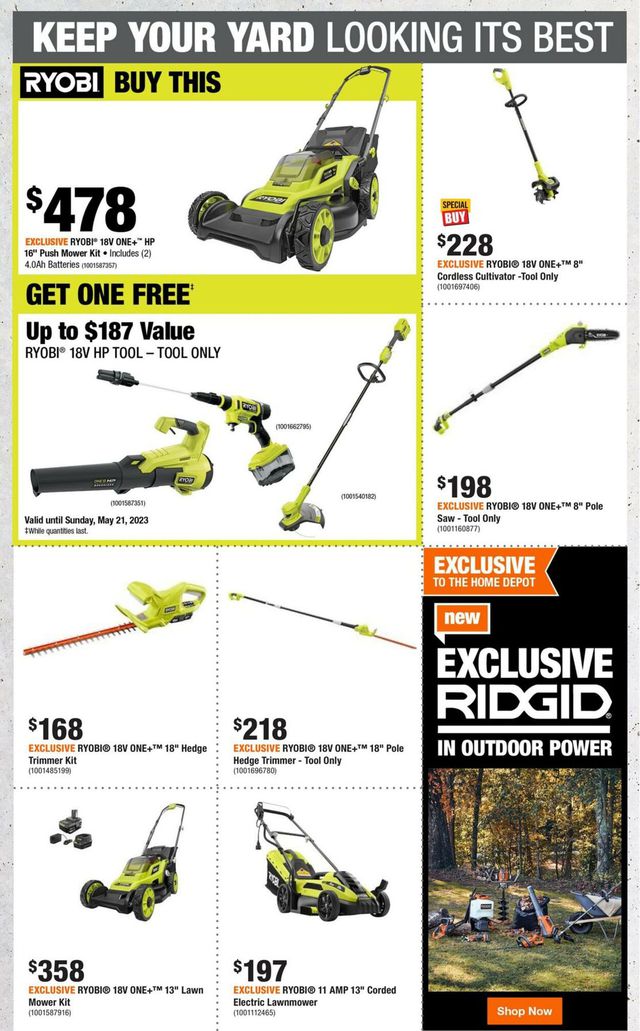 Home Depot Flyer from 05/04/2023