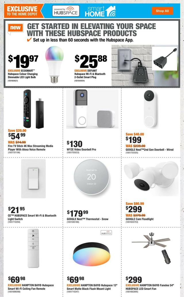 Home Depot Flyer from 05/11/2023