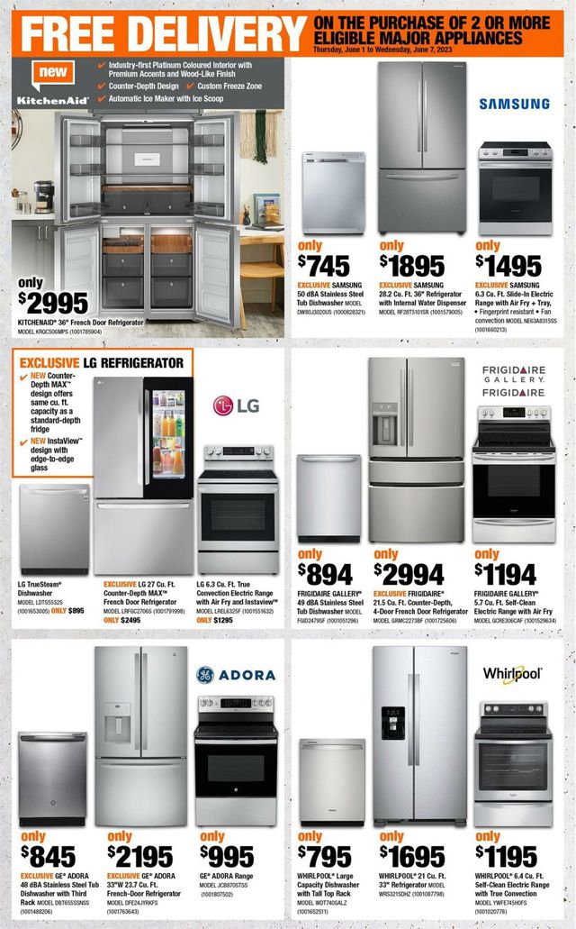 Home Depot Flyer from 06/01/2023