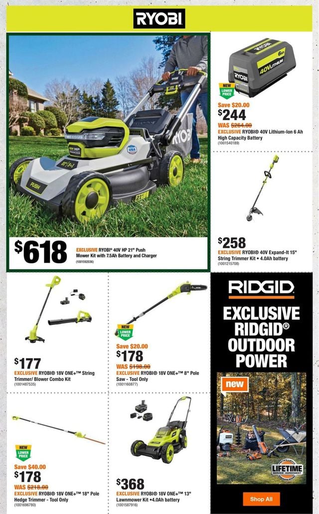 Home Depot Flyer from 06/22/2023