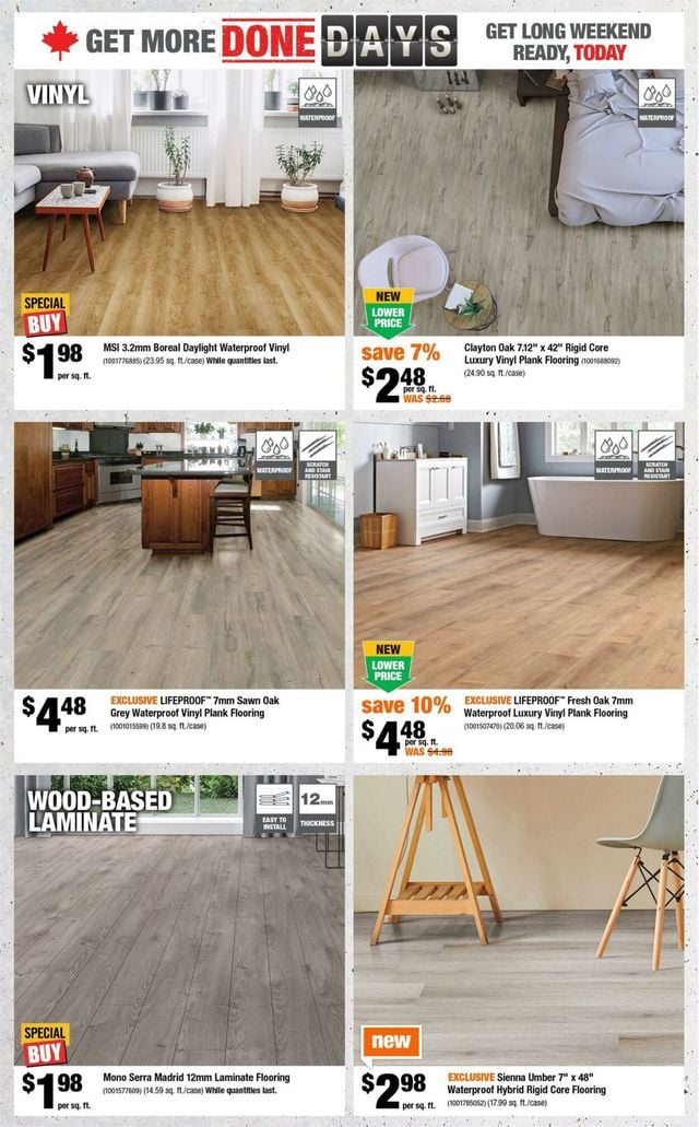 Home Depot Flyer from 06/22/2023
