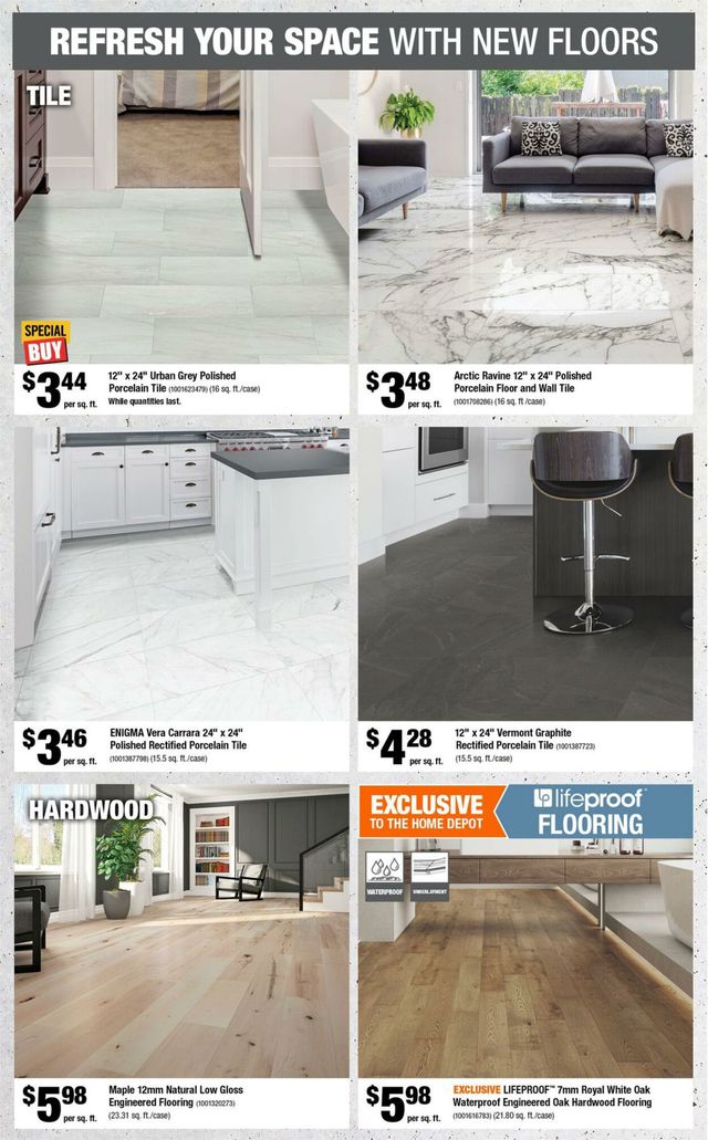 Home Depot Flyer from 07/13/2023