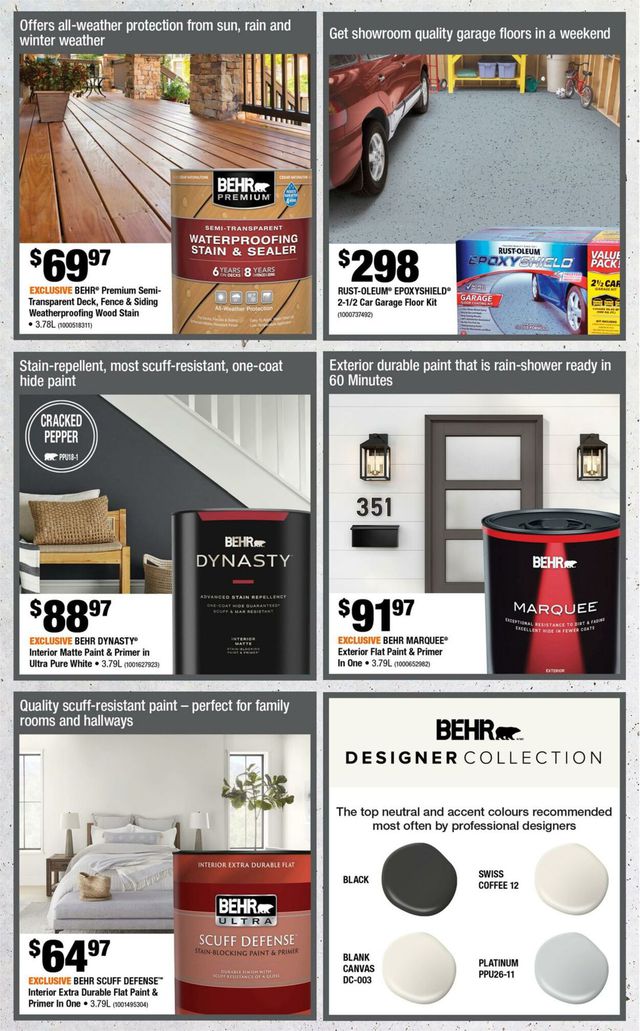 Home Depot Flyer from 07/20/2023