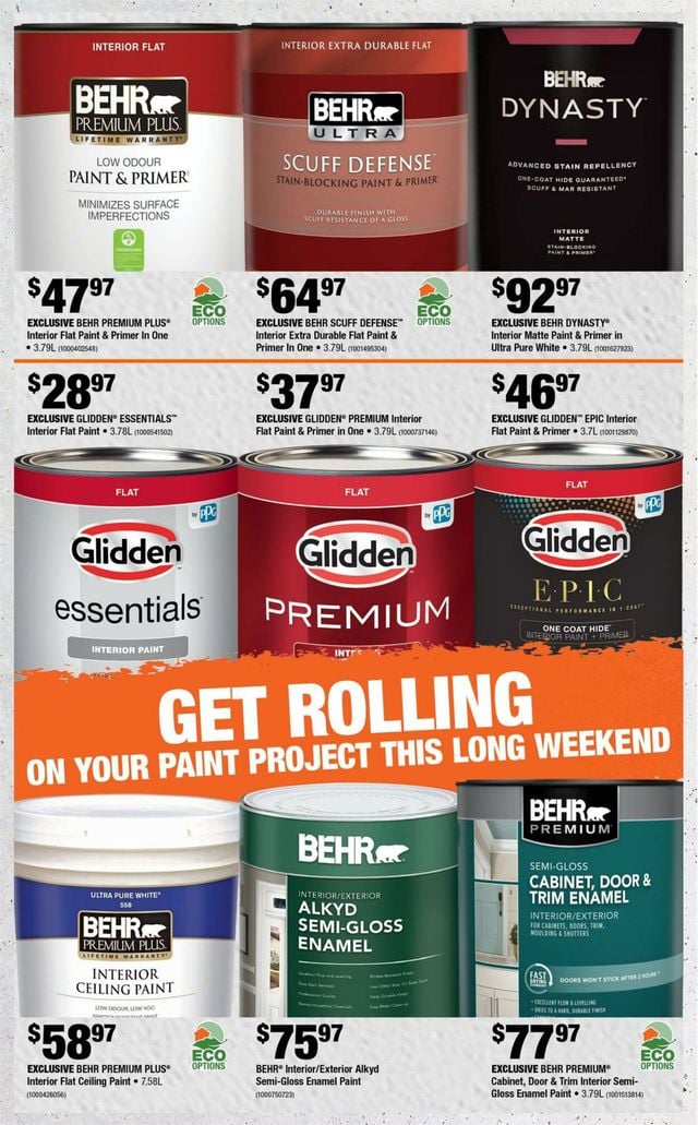 Home Depot Flyer from 07/27/2023