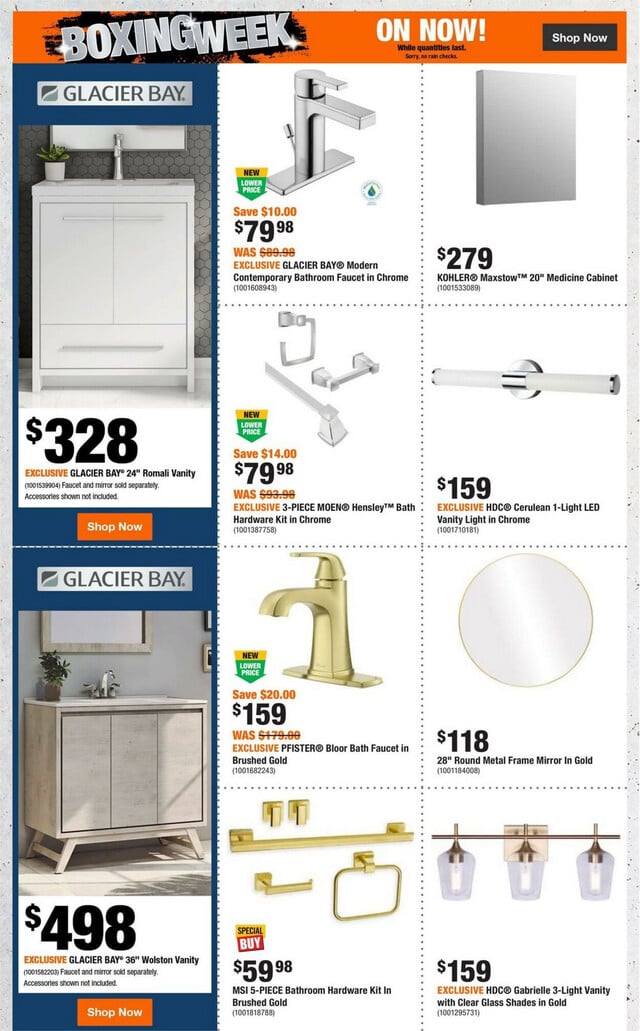 Home Depot Flyer from 12/14/2023